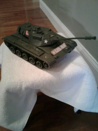 Vintage Toy Tank By Processed Plastics Made In Usa