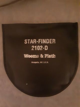 Vintage Weems & Plath Star Finder 2102 - D W/case