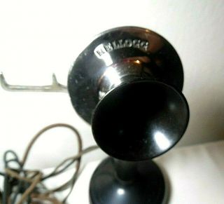 ANTIQUE 1908 KELLOGG CANDLESTICK TELEPHONE WITH KELLOGG HEADSET 3