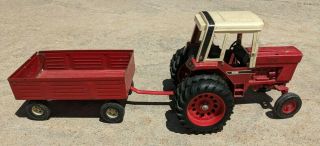 Vintage International Harvester 1586 Tractor And Wagon