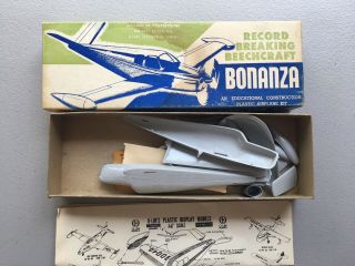 Vintage Olin Beechcraft Bonanza Model Air Plane Kit,  1/4 Scale