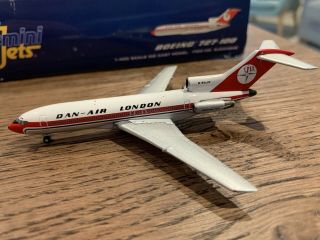 Dan - Air London Boeing 727 - 100 G - Bajw Gemini Jets 1:400