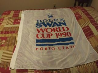 Rare Rolex - Swan World Cup 1990 Porto Cervo (large Flag Rare)