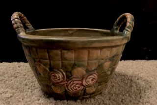 Weller Jardiniere Vintage Arts And Crafts Ohio Pottery Vase