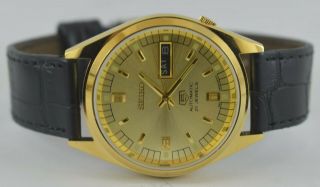 Vintage Seiko 5 Automatic 21jewels Wrist Watch For Men 