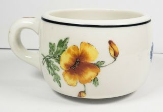 Southern Pacific Lines Cup Prairie Mountain Wildflowers Dining Car China