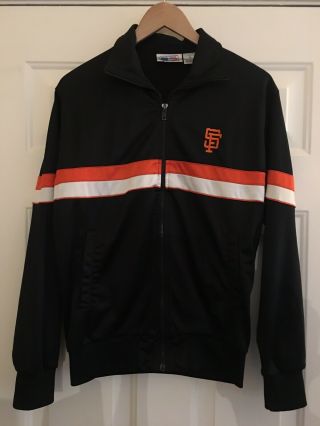 San Francisco Giants Starter Jacket Vintage Zip - Up Embroidered 80’s Nylon M Vtg