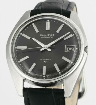 1971 Seiko 7005 8022 Automatic Date Vintage Mens Wrist Watch