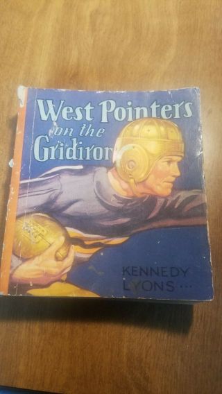 Vintage 1936 West Pointers On The Gridiron Saafield Complete.