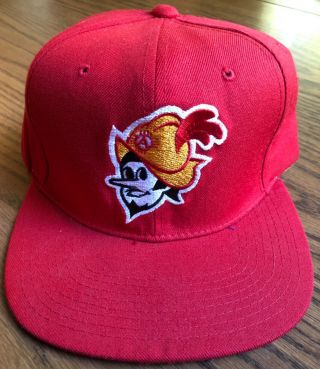 Albuquerque Dukes Cap Vtg Minor League Baseball Snapback Hat Mexico Pcl