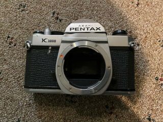 Vintage Asahi Pentax K1000 35mm Film Camera / Parts Read