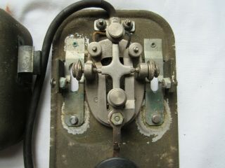 Vintage MILITARY Weatherproof Telegraph Key Ham Radio Morse Code J - 38? 2
