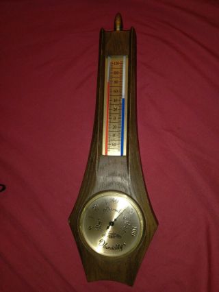 Vintage Taylor Indoor/outdoor Thermometer And Barometer (5339)