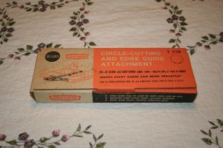 Vintage Sears Craftsman Circle - Cutting & Edge Guide Attachment 9 - 27738