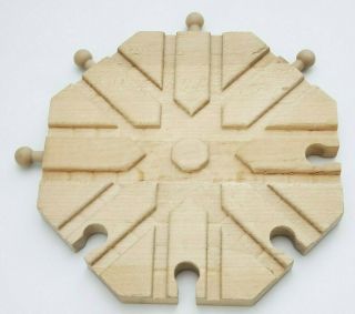 Thomas Wooden Railway Vintage 8 Way Switch Track Clickety Clack