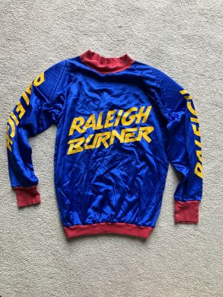 Raleigh Burner Bmx Old School Top Race Nos Racing Very Rare Bmx T - Shirt