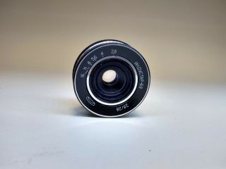 Lens Industar - 69 Vintage Ussr For Leica M39 28mm F/2.  8