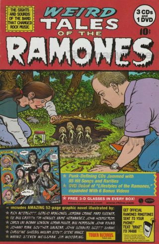 Weird Tales Of The Ramones Cd Dvd - Vintage Poster Print Ad Advertisement 2005