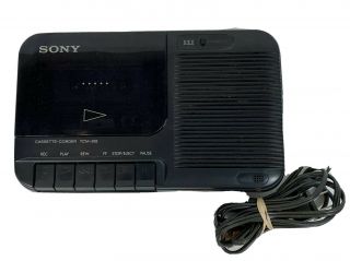 Sony Cassette - Corder Tcm - 818 Vintage Cassette Recorder & Player -