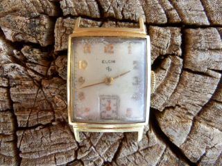 Vintage Elgin U.  S.  A Movement 623 Gold Plated Watch 4u2fix