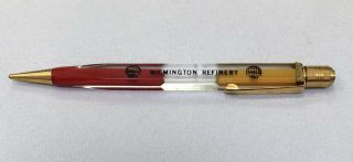 Vintage Shell Motor Oil Mechanical Pencil Wilmington Refinery