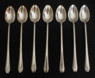 Reed And Barton Stylist Sterling Iced Teaspoons