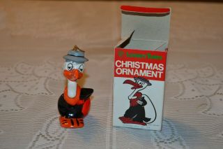 Vintage Christmas Looney Tunes 1978 Warner Bros Beaky Buzzard Ceramic Ornament