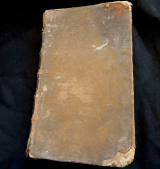 Very Rare Antique English Dictionary 1769 Hardback - N.  Bailey