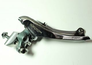 Vintage Shimano Exage 500ex Bicycle Braze - On Front Derailleur Fd - A500