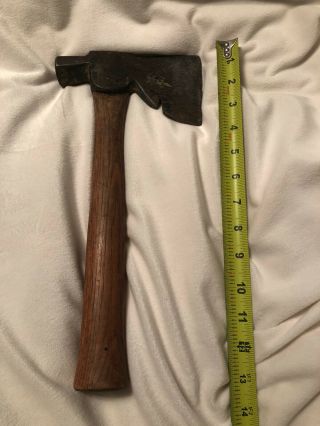 Vintage PLUMB Carpenter ' s Axe Hatchet Hammer w/ Octagon Barrel And Tight Handle 2