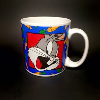 Vintage Bugs Bunny Coffee Mug | 1993 Warner Bros Looney Tunes Cup 8oz Euc