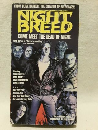 Nightbreed (vhs,  1991) Clive Barker - Vintage Horror Cult Classic