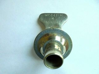 Antique Edison Model H Cylinder Reproducer 4 Minute - As Found -