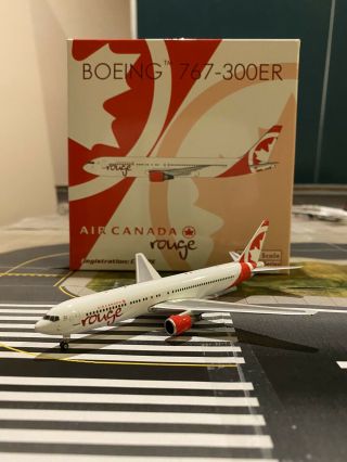 Phoenix Models 1:400 Air Canada Rouge Boeing 767 - 300er C - Ghpe