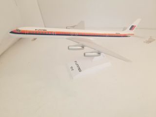1:200 Scale Douglas Dc - 8 - 61 N8079u United Airlines Livery Skymarks Skr137 Model