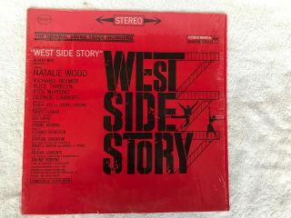 West Side Story Soundtrack Lp Vinyl Record Album Vintage 1960 Musical_free Ship