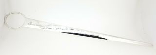 Quality Mappin & Webb Solid Silver Letter Opener Knife - Hallmarked