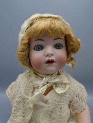 Antique German Bisque Doll Character Baby Simon & Halbig 1294 Comp 5pc.  Body 17 "
