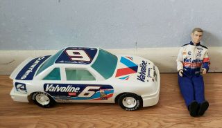 Mark Martin American Plastics Toy Inc Race Car & Action Figure Valvoline 6 Vtg