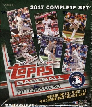 2017 Topps Complete Baseball Factory Set Legend Chrome Edition Blowout Cards