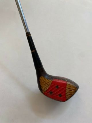 Vintage Arnold Palmer Golf Ap Tru - Matic 1 Driver Wood Left Handed Lh Steel