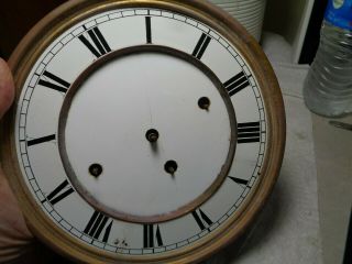 Antique 3 Weight - Vienna Regulator Clock Movement - Ca.  1880 - To Restore - K927