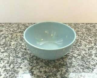 Vintage Russel Wright Iroquois Casual Blue Bowl 5 " Deep Bowl