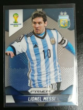 Panini - Fifa World Cup Brasil 2014 - Prizm Lionel Messi - Trading Cards No.  12
