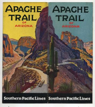1927 Southern Pacific Railroad,  Apache Trail Of Arizona