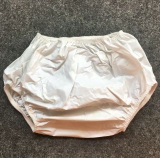 Vintage Gerber Rubber Plastic Vinyl Training Pants Size L 19 - 24lb Baby Toddler