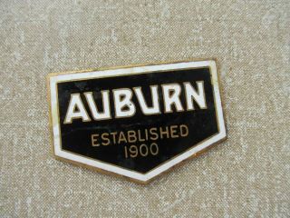 Auburn Radiator Badge Emblem And Rare