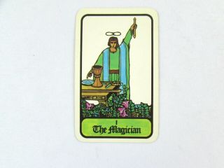 Vintage 1972 Hoi Polloi Tarot Single Replacement Card I The Magician
