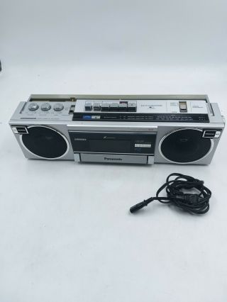 Vintage Panasonic Mini Boombox Radio Rx - F2 Ambience Boom Box