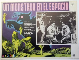 Monster Japan: The X From Outer Space Lobby Card Vintage 1967